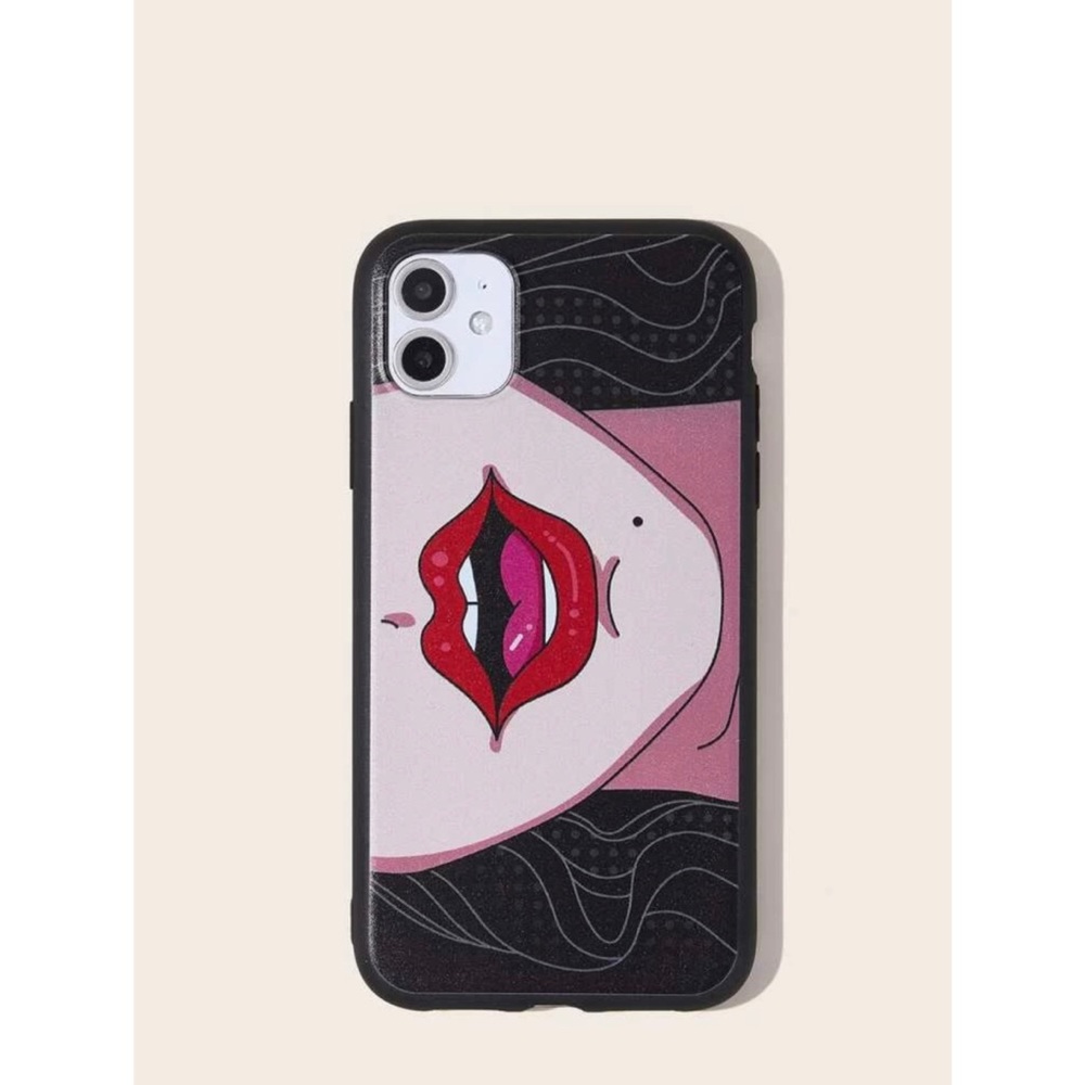 Lips Comic Book Girl iPhone 11 Pro Case💋